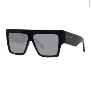 CELINE Chunky Rectangle Acetate Sunglasses Brand (Black) New with tags 💯